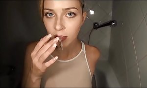 Abigaile johnson - schoolgirl cosplay sex oral-job