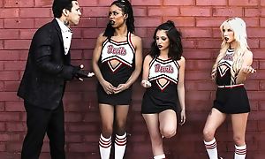 Three naff cheerleaders succeed in what they condign