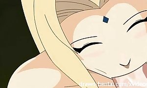 Naruto anime - dream sex down tsunade