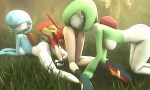 Pokemon mai dawn with the addition of gardevoir