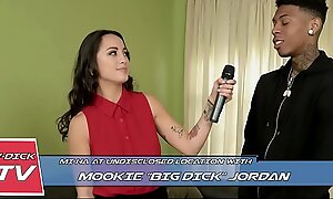 BANGBROS - Oriental Anchorwoman Mi Ha Takes Out of reach of Mookie's Chubby Black Hard-on